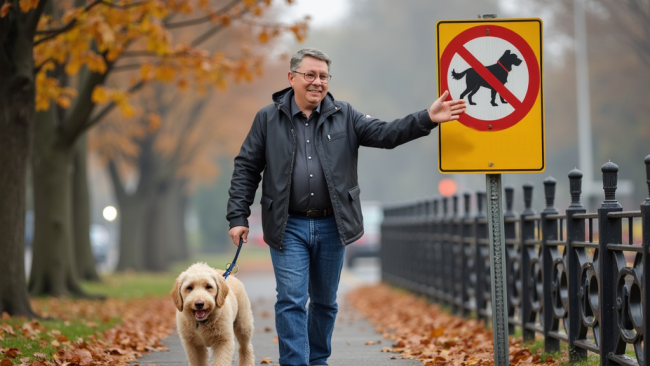 Hundespaziergang Ingo Dorendorf mit Hund