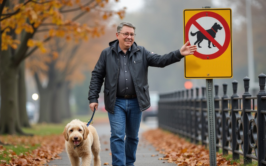 Ingo Dorendorf mit Hund